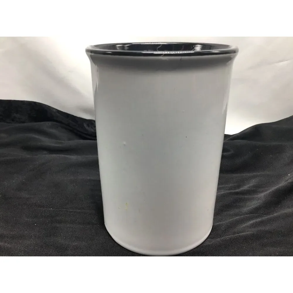 Tri-Coastal Design Makeup Brush Container Crock Bathroom Vanity Dressing